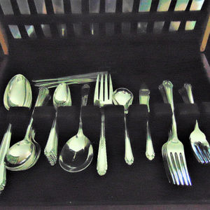 Gorham Silver "Cavalier" Silver Flatwear Set